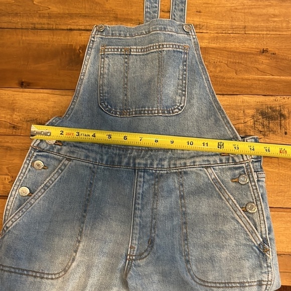 OLD Navy jean overalls, size 0, in good condition - Picture 7 of 9